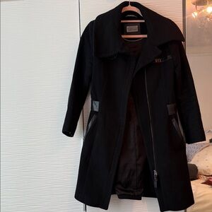 Watch Video & Read Mackage Women's Black Coat Sz. Small